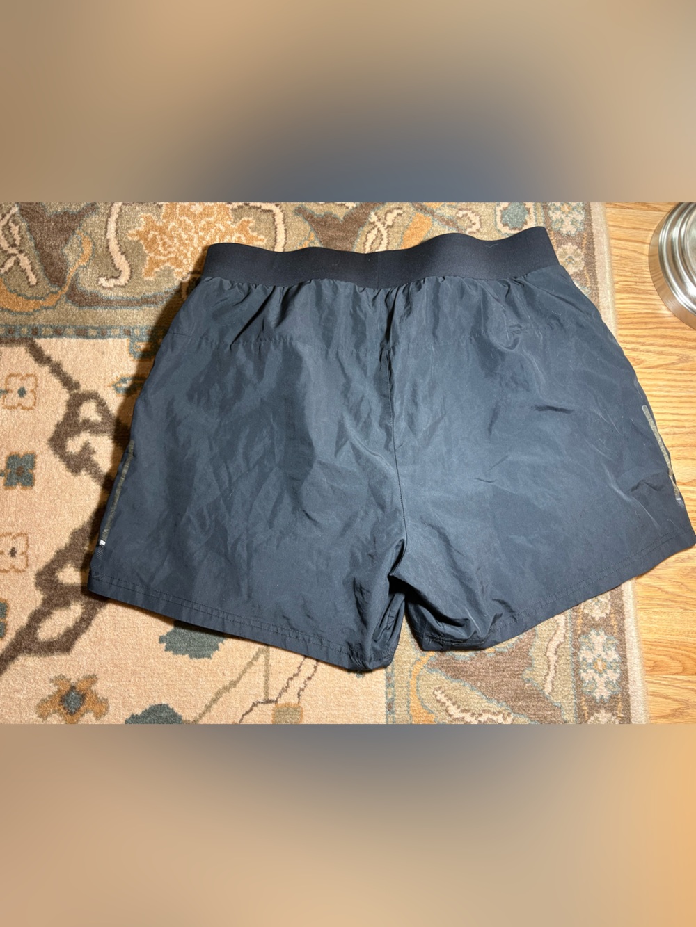 Men's Black Athletic Shorts - Comfortable Everyday Wear